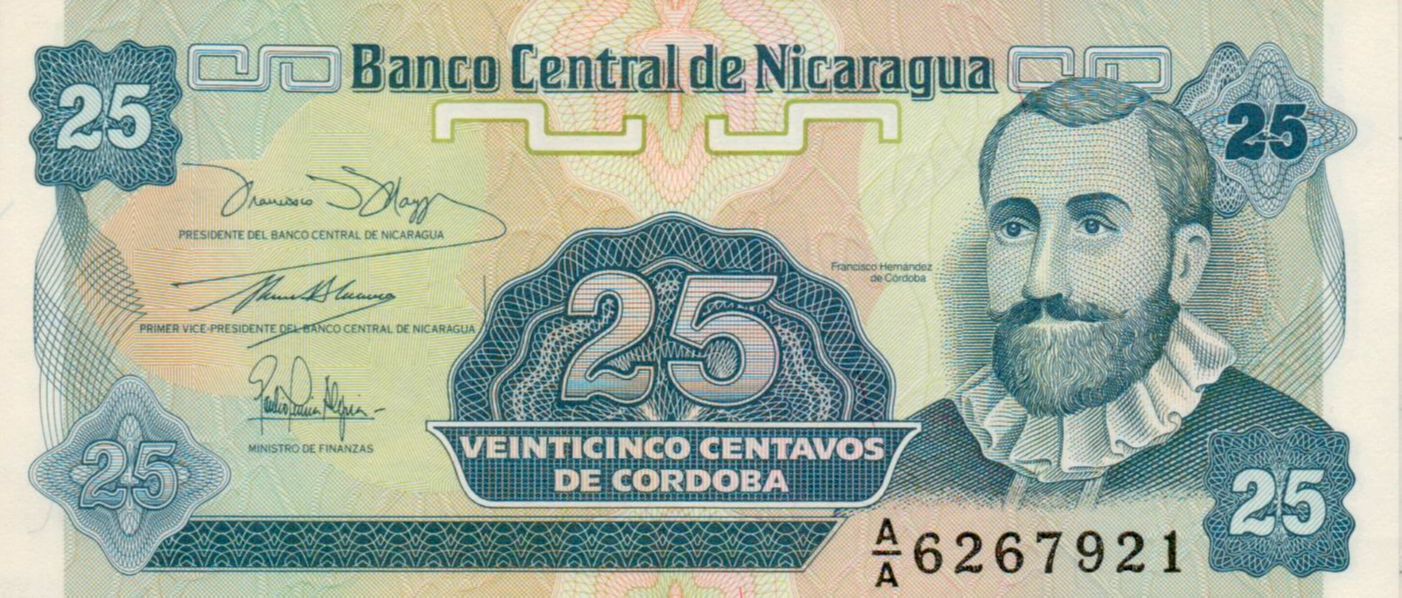 Nicaragua 25 1991 UNC P-170/a1